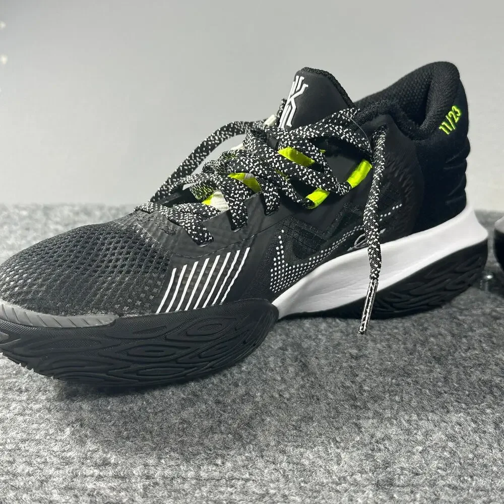 Nike Kyrie Flytrap 5 Basketball Shoes Black Volt Grey CZ4100-002 Size 3.5